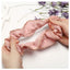 Women's Fashion Double Layer Gold Rimmed Fabric Hair Tie
