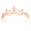 Women's Glam Rhinestone Bridal Crown - Princess Birthday & Party Accessory