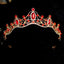 Women's Glam Rhinestone Bridal Crown - Princess Birthday & Party Accessory