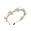 Women's Baroque Pearl & Rhinestone Embellished Hairband