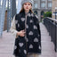 Women's Heart Print Mid-length Warm Scarf - Autumn Winter Fashion Accessory