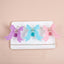 Women's Bow Knot Acetate Hair Claw Clip with Butterfly Design