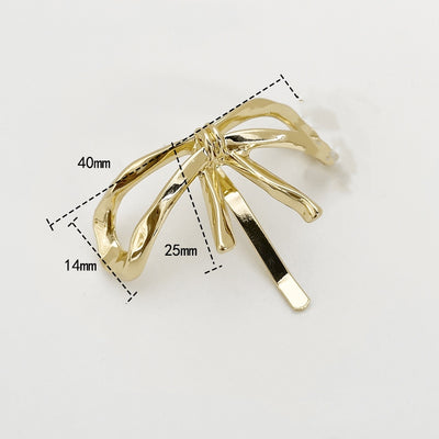 Women's Elegant Bow Knot Butterfly Hairpin Clip