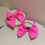 Women's Handmade Bow Knot Hair Clip and Tie - Colorful Korean Style Hair Accessory