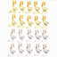 Women's Butterfly Hair Accessories Set - Alloy Plating Hair Buckle & Vintage Braided Hair Clips