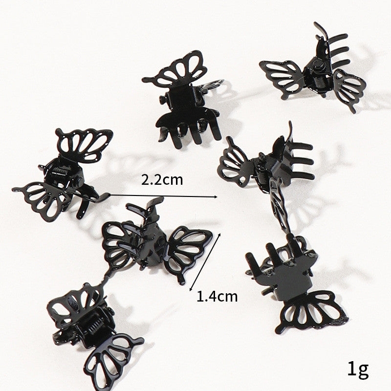 Women's Minimalist Butterfly Metal Hair Claw Clip