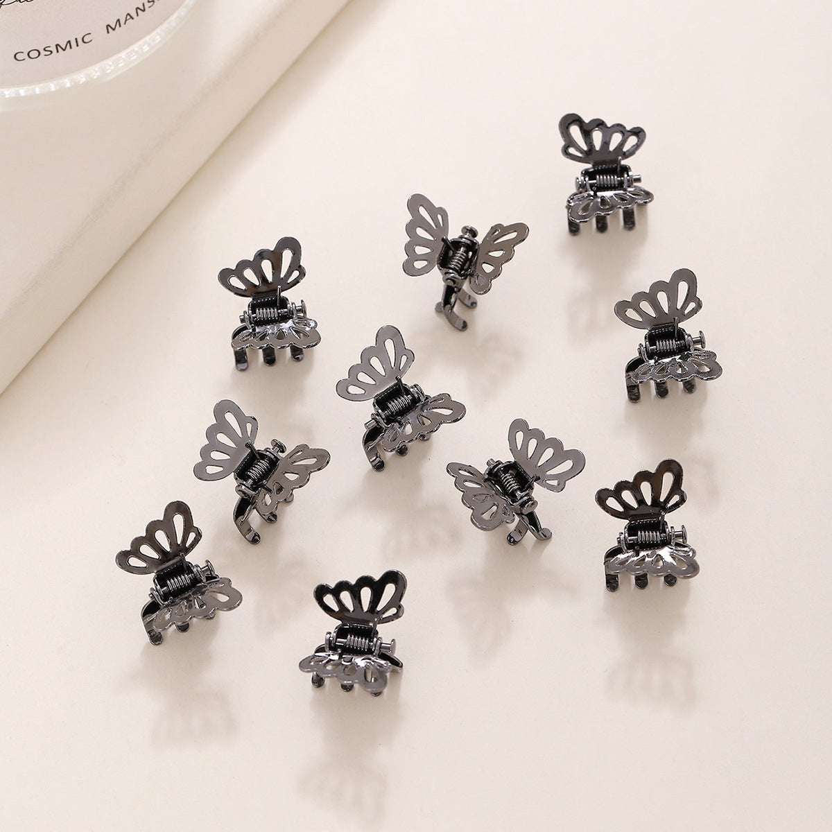 Women's Vintage Mini Metal Butterfly Hair Clip