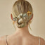 Women's Classic Stainless Steel Knot Hairpin - 18K Gold Plated Hair Fork