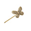 Women's Elegant Vintage Butterfly Hair Clip - Metal Plated Fashion Accessory