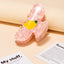 Women's Classic Color Block Acetate Hair Claw Clip