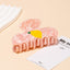 Women's Classic Color Block Acetate Hair Claw Clip