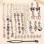 Women's Classic Holiday Dreadlocks Hair Rings with Alloy Spring Pendants