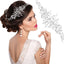 Women's Classic Plaid Crystal Rhinestone Hair Clip and Bridal Hair Crown