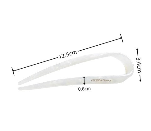 Women's Classic U-Shape Acetate Hairpin