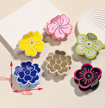 Women's Fashion Flower Acetate Hair Claw Clip