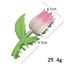 Women's Elegant Tulip Flower Hair Claw Clip - French Style Hair Accessory