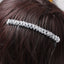 Women's Geometric Rhinestone Hair Comb Accessory