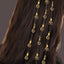 Women's Heart Shape Spiral Alloy Hair Buckle and DIY Hair Accessories Set