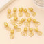 Women's Heart Shape Spiral Alloy Hair Buckle and DIY Hair Accessories Set