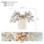 Women's Elegant Geometric Rhinestone Bridal Hair Comb