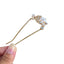 Women's Modern U-Shaped Pearl Inlay Hairpin