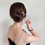 Women's Modern U-Shaped Pearl Inlay Hairpin