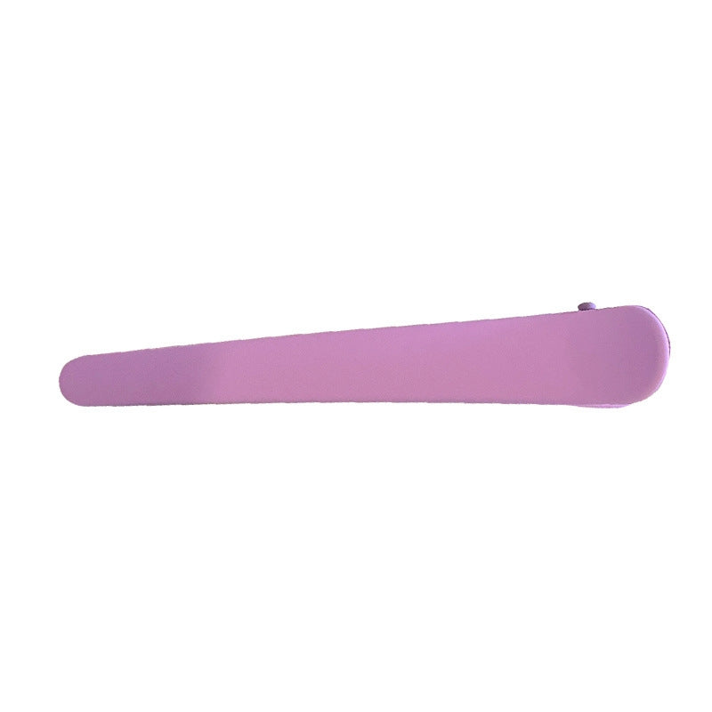 Women's Matte Acrylic Alloy Hair Clip - Large Colorful Cute Hairpin and Shark Clip