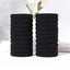 Women's Solid Color Elastic Hair Tie Set - Black Korean Style