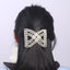 Women's Solid Color Resin Beaded Hair Comb - Versatile Pearl Magic Hair Accessory
