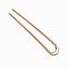 Women's Modern U-Shape Alloy Plated Hairpin Set