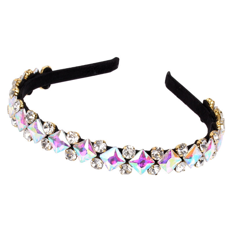 Women's Elegant U-Shape Rhinestone Hairband