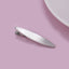 Women's Streetwear Oval Metal Hair Clip - Minimalist Alloy Duckbill Design