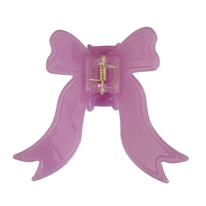 Women's Butterfly Bow Acetate Hair Claw Clip 2024