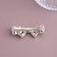 Women's Alloy Crystal Rhinestone Bow Hair Clip Headpiece