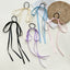 Women's Handmade Bow Knot Elastic Hair Tie with Tassel