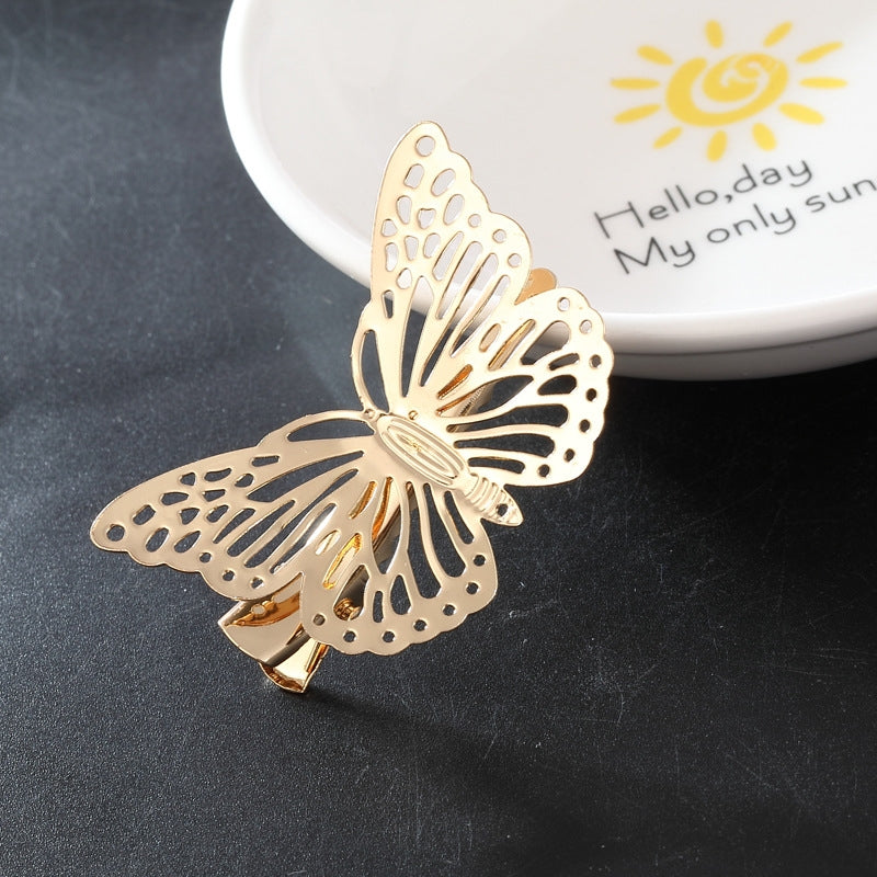 Women's Elegant Butterfly Alloy Hair Clip