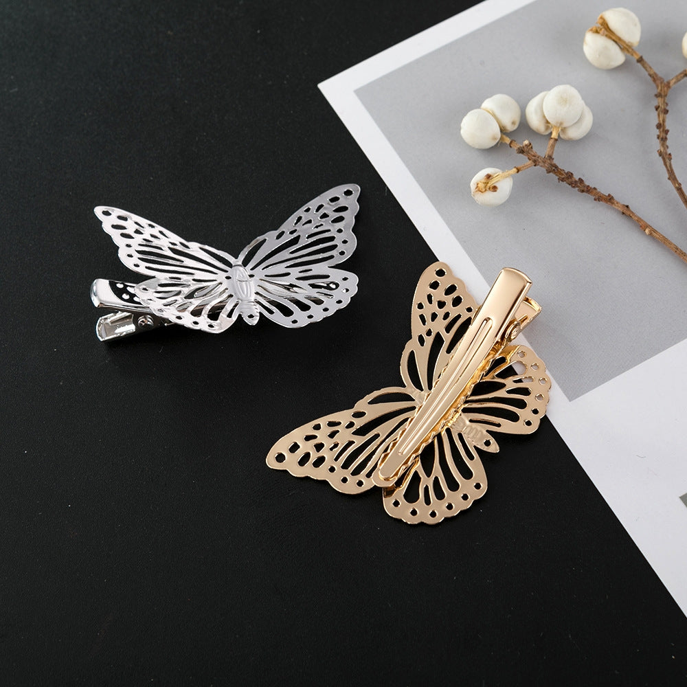 Women's Elegant Butterfly Alloy Hair Clip