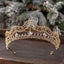 Women's Elegant Alloy Diamond Bridal Crown Hairpiece