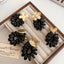 Women's Floral Pearl Elastic Hair Tie - Durable Metal & Rubber Band 2023 Edition
