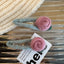 Women's Floral Woolen Hair Clip - French Rose Hairpin for Autumn and Winter