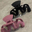 Women's Geometric Solid Color Hair Claw Clip - Summer Fresh Wave Design Hair Accessory