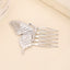 Women's Butterfly Alloy Hair Comb - Fresh Metal Forest Series