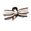 Women's Elegant Bow Knot Hair Claw Clip - Large French Style Shark Hairpin for Spring and Summer