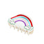 Women's Cute Rainbow Cloud Acrylic Hair Claw Clip - Korean Style Cartoon Hair Accessory