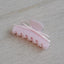 Women's Handmade Acetic Acid Hair Claw with Streamer Bow and High Elasticity Texture