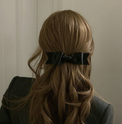 Women's Vintage Bow Knot Hair Clip - 2024 French Princess Style
