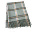 Women's Vintage Plaid Imitation Cashmere Scarf with Tassels