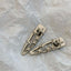 Women's Y2K Star Alloy Rhinestone Hair Clip Silver Duckbill Hairpin