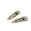 Women's Y2K Star Alloy Rhinestone Hair Clip Silver Duckbill Hairpin