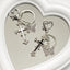 Y2K Cross Heart Butterfly Alloy Tassel Keychain Accessory